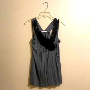 Charlotte Russe gray tank top
